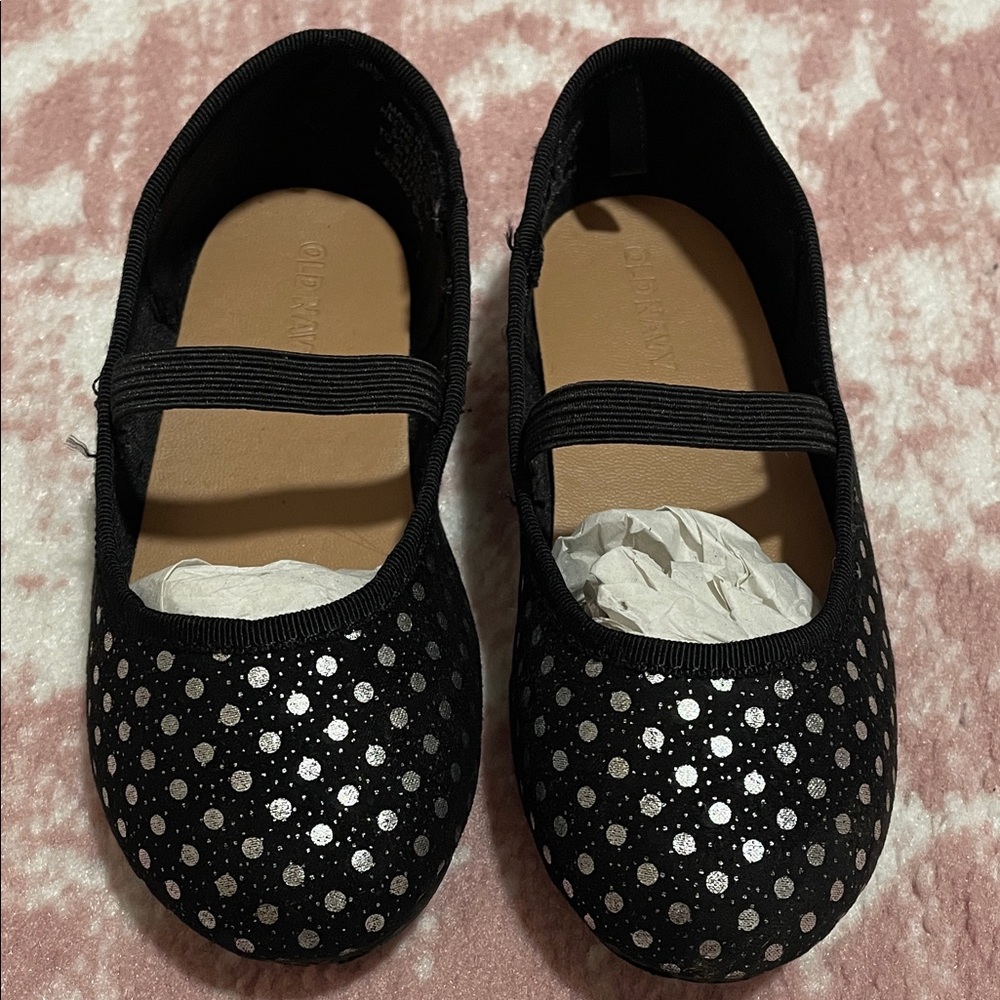 Old Navy Shiny Ballet Flats for Toddler Girls